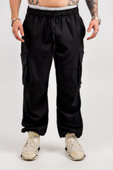 PANTOLON CARGO NEGRU