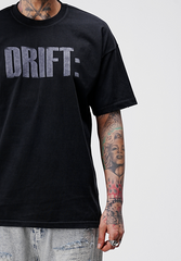 TRICOU PREMIUM NEGRU "DRIFT"