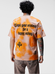 TRICOU PREMIUM PORTOCALIU "TRUST HEAVEN"