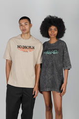 TRICOU PREMIUM GRI INCHIS "NO DISCIPLINE"