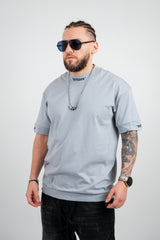 TRICOU PREMIUM GRI "OUTSIDER"