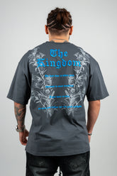 TRICOU PREMIUM GRI "THE KINGDOM"