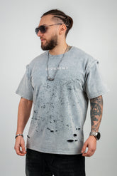 TRICOU PREMIUM GRI DESCHIS "FUCK THAT"