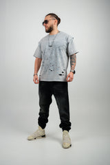 TRICOU PREMIUM GRI DESCHIS "FUCK THAT"