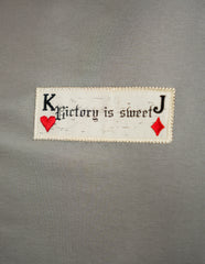 TRICOU PREMIUM GRI "VICTORY IS SWEET"