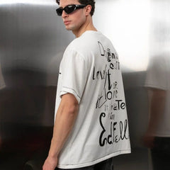 TRICOU PREMIUM ALB "DESIGNER"