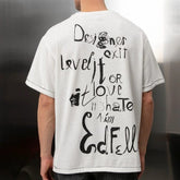 TRICOU PREMIUM ALB "DESIGNER"