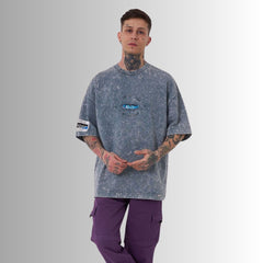 BADASS “BLUE EYE GUARD” – T-Shirt Premium Washed 100% Cotton