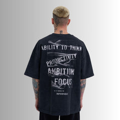 BADASS “SOCRATE REBEL” – T-Shirt Oversized 100% Cotton