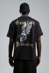 TRICOU PREMIUM NEGRU "GUARDIAN"