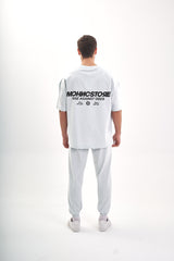 TRICOU PREMIUM BABY BLUE DESCHIS "RISE AGAINST ODDS"