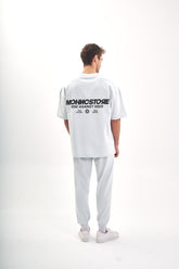 TRICOU PREMIUM BABY BLUE DESCHIS "RISE AGAINST ODDS"