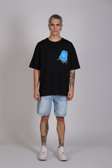 TRICOU PREMIUM NEGRU "DARE TO BE DIFFERENT"