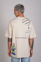 TRICOU PREMIUM BEJ "I WILL SAY SOMETHING"