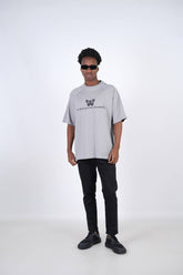 TRICOU PREMIUM GRI "BUTTERFLY"