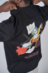 TRICOU PREMIUM NEGRU "SLAM DUNK"