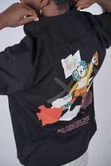 TRICOU PREMIUM NEGRU "SLAM DUNK"