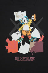 TRICOU PREMIUM NEGRU "SLAM DUNK"