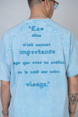 TRICOU PREMIUM ALBASTRU "LES IMPORTANCE"