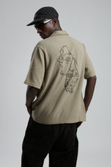 Camasa  Kaki Oversize