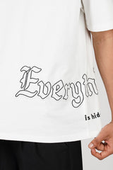 TRICOU PREMIUM ALB "EVERYTHING"