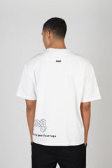 TRICOU PREMIUM ALB "EVERYTHING"