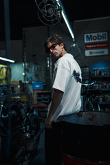 TRICOU PREMIUM ALB "I CAN FLY"