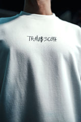 TRICOU PREMIUM ALB "I CAN FLY"