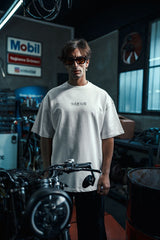 TRICOU PREMIUM ALB "I CAN FLY"