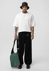 TRICOU PREMIUM ALB "PIERCING"