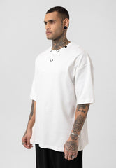 TRICOU PREMIUM ALB "PIERCING"