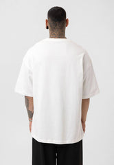 TRICOU PREMIUM ALB "PIERCING"