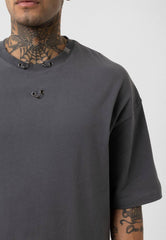 TRICOU PREMIUM GRI  "PIERCING"