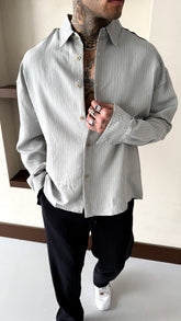 CAMASA GRI "MIDNIGHT LINES"