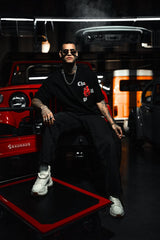 TRICOU PREMIUM NEGRU "CHALLENGER"