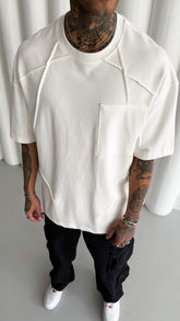 TRICOU PREMIUM ALB  "WHITECORE"