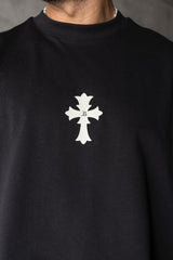 TRICOU PREMIUM NEGRU "CROSS"