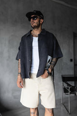 CAMASA OVERSIZED NEAGRA "FREEDOM CODE"