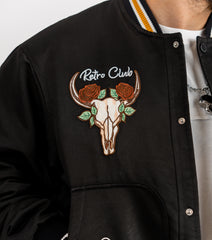 GEACA BOMBER NEGRU "PEACE OF MIND"