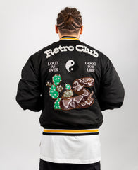 GEACA BOMBER NEGRU "PEACE OF MIND"