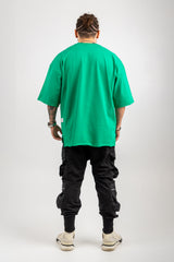 TRICOU PREMIUM GREEN "OVERLOCK STYLE"