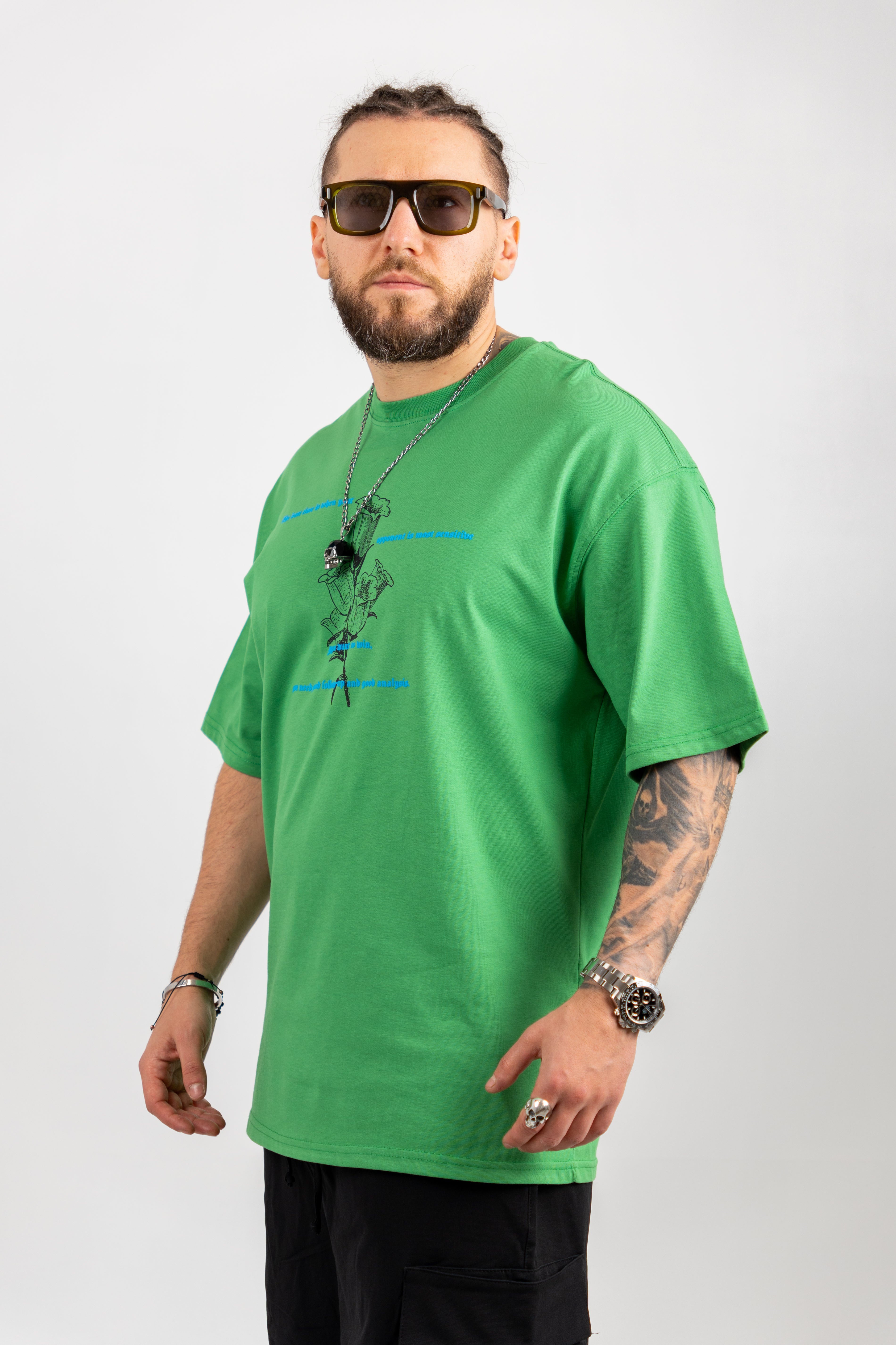 TRICOU PREMIUM VERDE "THE KINGDOM"