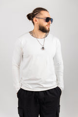 bluza alba badass