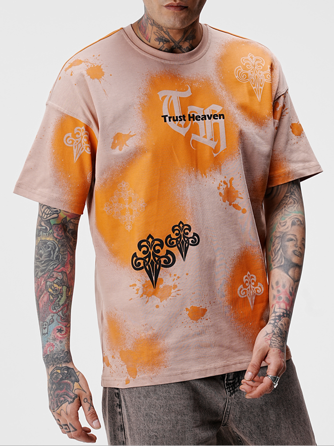 TRICOU PREMIUM PORTOCALIU "TRUST HEAVEN"