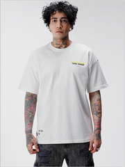 TRICOU PREMIUM ALB "SHAKUR"