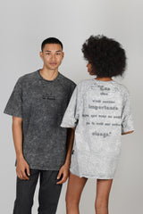 TRICOU PREMIUM GRI "LES IMPORTANCE"