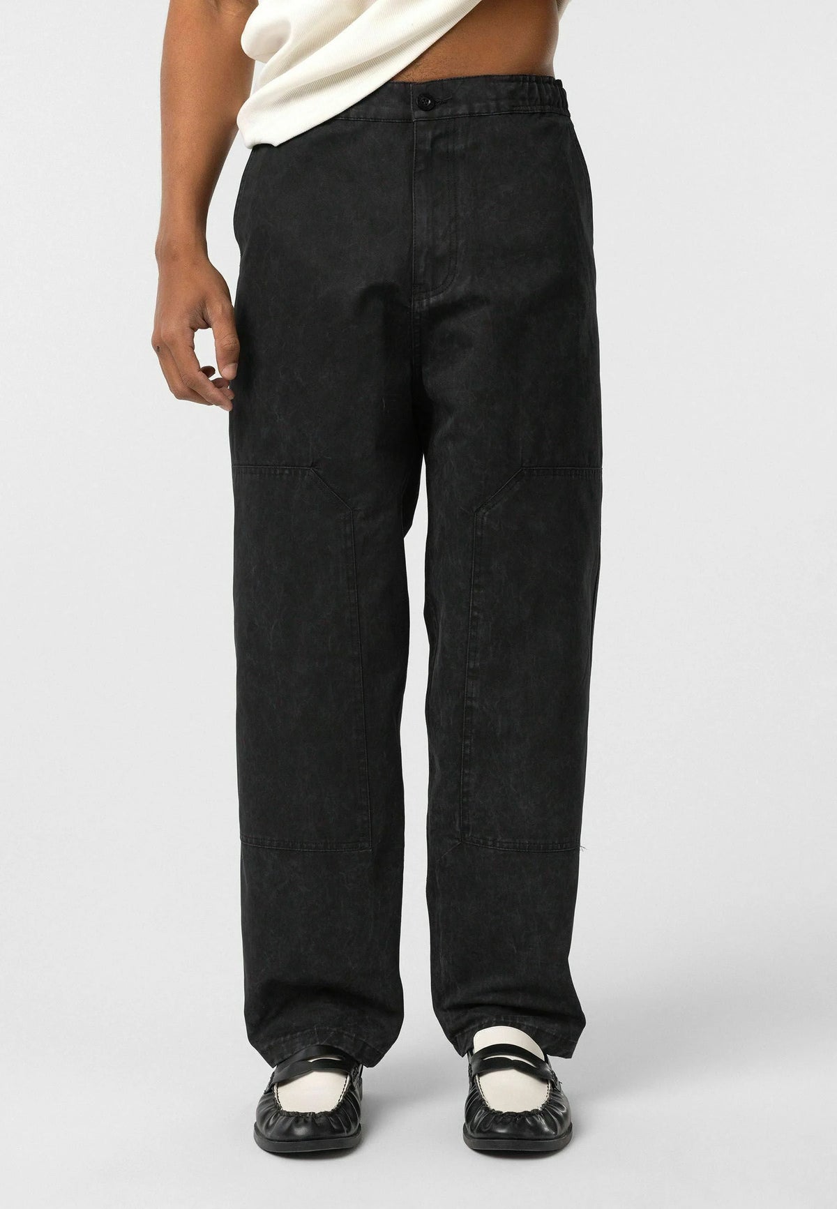 PANTOLON NEGRU "URBAN LOOSE"