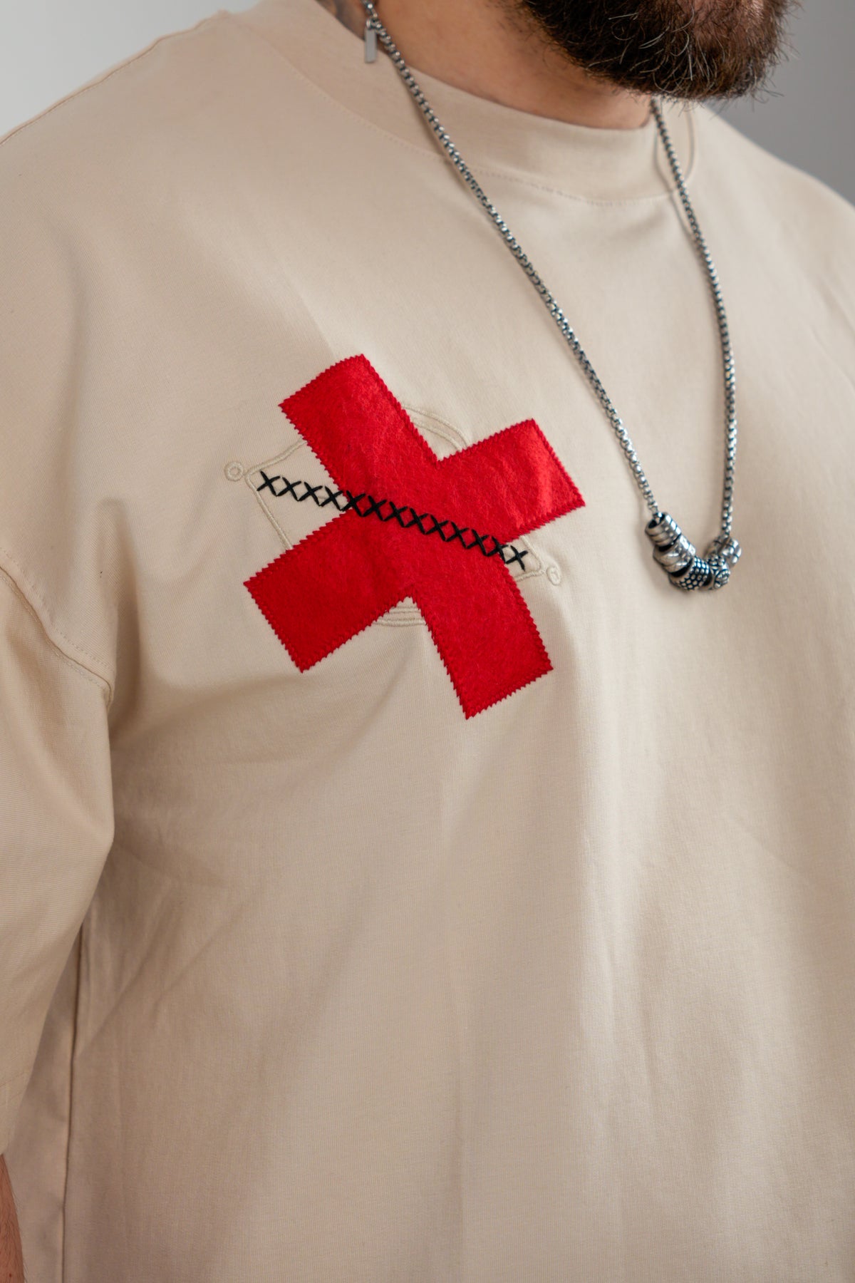 TRICOU PREMIUM BEJ "THE EYE"