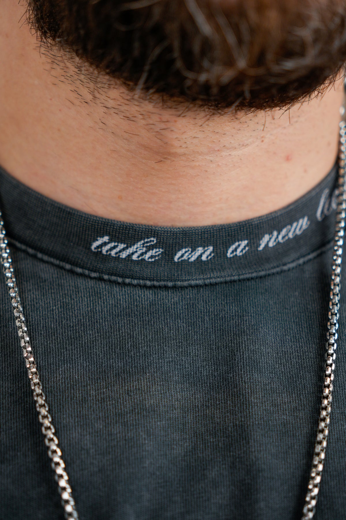 TRICOU PREMIUM GRI "LEASE OF LIFE"