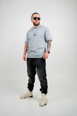 TRICOU PREMIUM GRI "OUTSIDER"